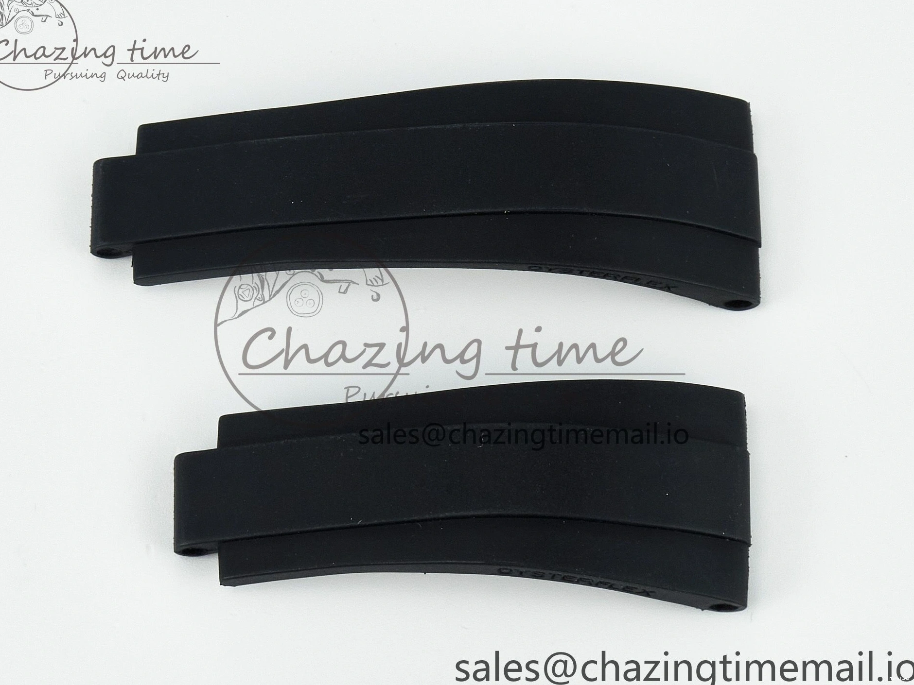 MiroTime 0426 WrinkleFree Yacht-Master 37mm 1:1 Best Edition Black Rubber Strap (Fits the Gen size) 417